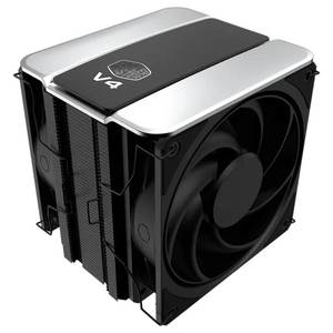 קירור למעבד | CoolerMaster V4 ALPHA 3DHP Black | 240W TDP Air Cooler