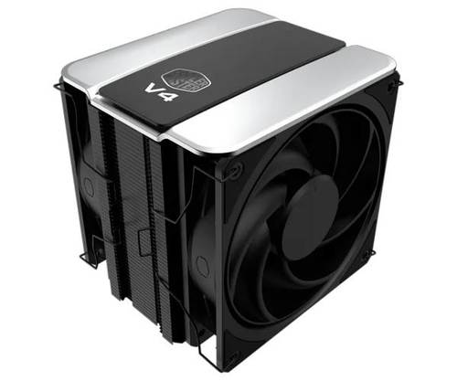 קירור למעבד CoolerMaster V4 ALPHA 3DHP Black 240W TDP Air Co - זווית נוספת