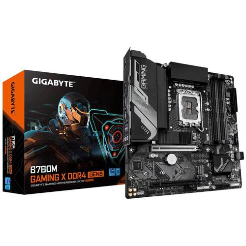 Gigabyte לוח Gigabyte B760M GAMING X DDR4 Gen 5 PCIE5.0 Micro-ATX LGA