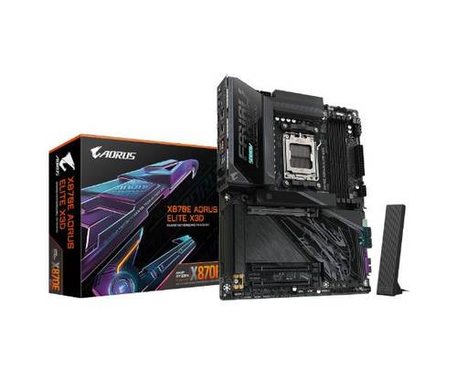 לוח אם Gigabyte X870E AORUS ELITE X3D DDR5 AM5 ATX WIFI7 - ₪ - זווית נוספת