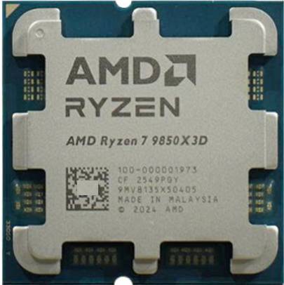 מעבד AMD Ryzen7 9850X3D Tray With Radeon Graphics AM5 - ₪2,3 - תמונה נוספת
