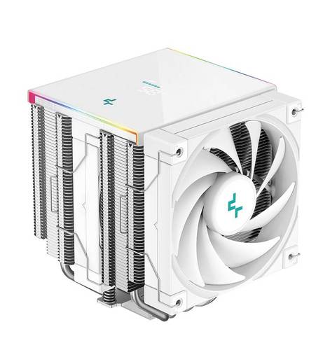 Deepcool Deep COOL AK620 DIGITAL SE WH 260W TDP 161mm RGB - קירור לבן