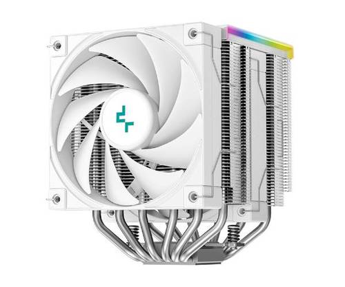 Deep COOL AK620 DIGITAL SE WH 260W TDP 161mm RGB - קירור לבן - מבט קרוב