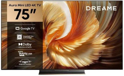 טלוויזיה חכמה ''Dreame Aura Mini LED 4K S100 75