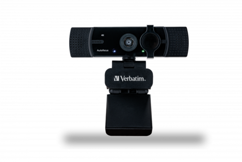 verbatim מצלמת אינטרנט Verbatim AWC-03 UHD 4K Autofocus with Dual Mic