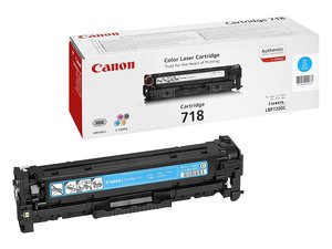 טונר כחול מקורי CRG718C CANON