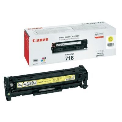 טונר צהוב מקורי Canon CRG718Y