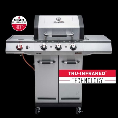 גריל גז 3 מבערים + כירה CHARBROIL Advantage PRO