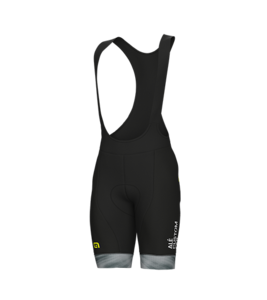 ביב רכיבה ALE PRIME BIBSHORT1 שחור-אפור ארגונומי טכני ומנדף
