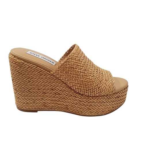 כפכף STEVE MADDEN מידות 36-41 לנשים בגוון קש
