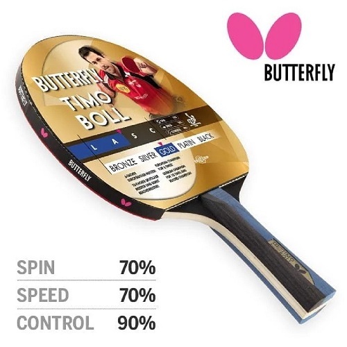 מחבט טניס שולחן Butterfly Timo Boll Gold