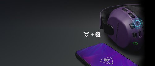 אוזניות גיימינג אלחוטיות Turtle Beach Stealth 600 Gen 3 - צבע סגול