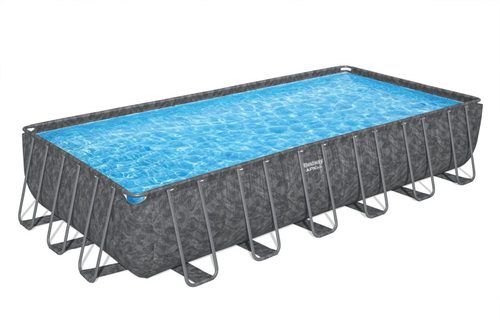 בריכת BESTWAY 561KG 7.32X3.66X1.32 כולל סולם+כיסוי+צמר סינון