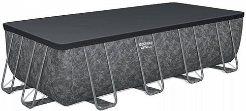 בריכה BESTWAY 561KA 5.49X2.74X1.32 כולל סולם+כיסוי+צמר גפן+משאבה