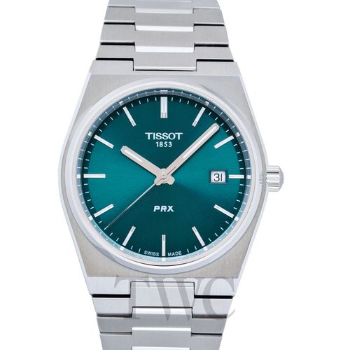 שעון Tissot PRX דגם T137.410.11.091.00 לוח ירוק