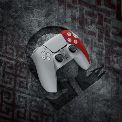 בקר האלחוטי - 20TH ANNIVERSARY Limited Edition - PLAYSTATION 5 DUALSENSE CONTROLLER - GOD OF WAR  