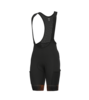 ביב רכיבה קצר לאופניים ALE GRAVEL BIBSHORT שחור-חום  אלסטי טכני ומנדף מאוד 