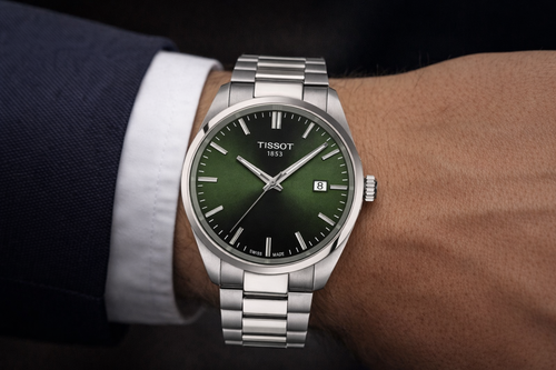 שעון Tissot PR100 דגם T150.410.11.091.00 לוח ירוק