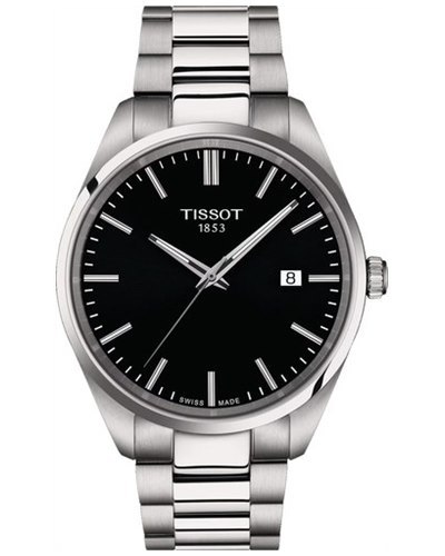 שעון Tissot PR100 דגם T150.410.11.051.00 לוח שחור
