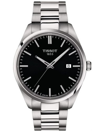 שעון Tissot PR100 דגם T150.410.11.051.00 לוח שחור