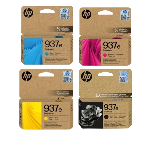 סט 4 ראשי דיו 937e XL 