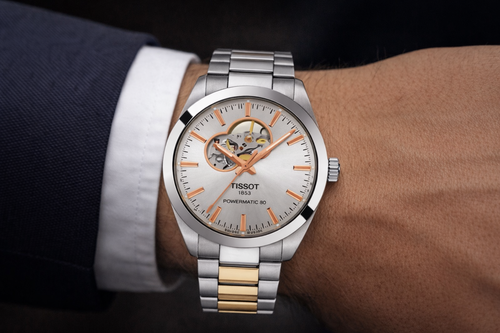 שעון Tissot Gentleman Powermatic 80 דגם T127.407.11.031.01