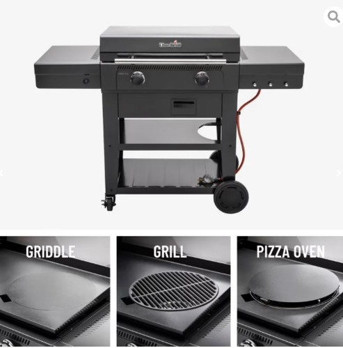 פלאנצה גז CHARBROIL Versa-Tile®