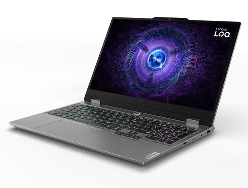 מחשב נייד Lenovo LOQ Graphics 15IR Ryzen 7-7735H 16GB 512SSD RTX3050 Gaming GDDR6 לנובו