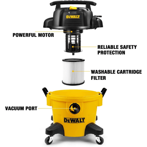 ‏שואב אבק נגרר Dewalt DXV23P