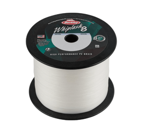  חוט בד ברקלי וויפלש Berkley Whiplash 8 2000m המקורי לבן 0.20 מ"מ- 61lb/27.7kg במבצע מטורף!