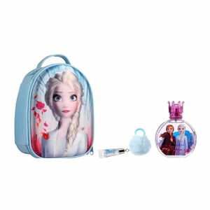 סט תיק א.ד.ט 100 מ״ל + ליפ גלוס עם תליון פונפון – Set Bag Frozen EDT 100 ML + Lip Gloss With Pompom Charm