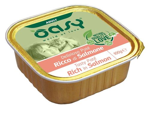מעדן לכלב-פטה סלמון 150 גרם - אואסי