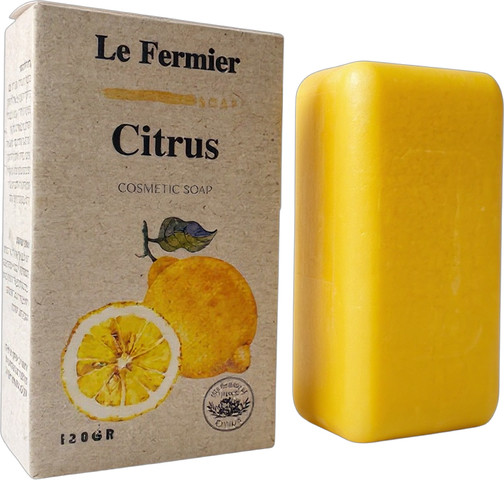 סבון קוסמטי בניחוח הדרים 130 גרם Le Fermier Citrus