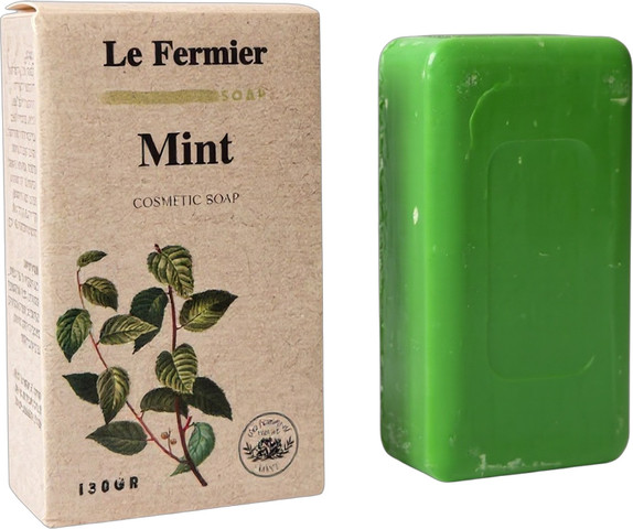 סבון קוסמטי בניחוח מנטה 130 גרם Le Fermier Mint