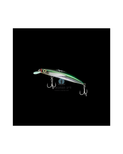 דמוי דייג Malosi Staple Hero 100F משקל 15 גרם בצבע Emerald ירוק שקוף, דמוי צף מקצועי לז'ירז'ור טורפים.