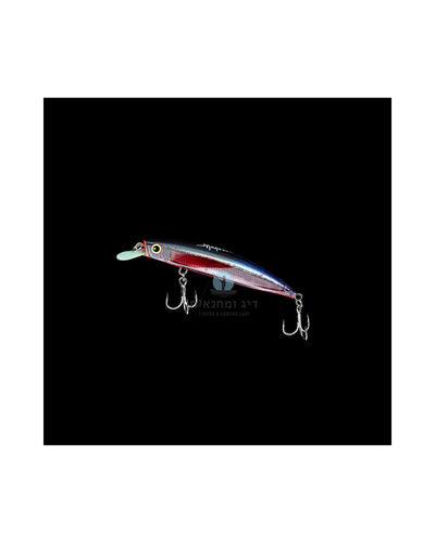 דמוי דייג Malosi Staple Hero 100F משקל 15 גרם בצבע Fusion עם השתקפויות מטאליות, דמוי צף מקצועי לז'ירז'ור.