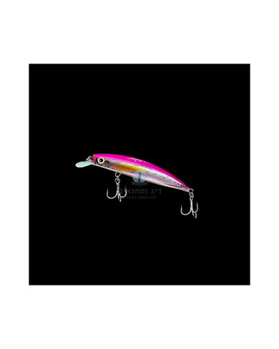 דמוי דייג Malosi Staple Hero 100F משקל 15 גרם בצבע Plasma ורוד עם השתקפויות אור, דמוי צף מקצועי לז'ירז'ור.
