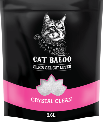 CAT BALOO חול קריסטלי סיליקה ג'ל - חול לחתולים