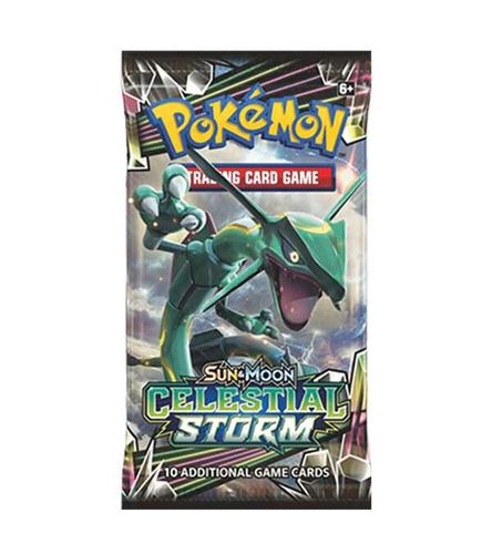 קלפי פוקימון חבילת בוסטר סלסטיאל סטורם Celestial Storm Booster Pack - SM - Celestial Storm (CES)