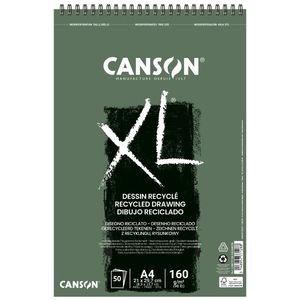בלוק רישום 160 גר 50 דף Canson Recycled Drawing XL A4