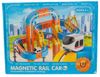 מסלול רכבת מגנטי Magnetic Rail Car – ערכת STEM להרכבה עצמית 160 חלקים