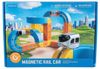 מסלול רכבת מגנטי Magnetic Rail Car – ערכת STEM להרכבה עצמית 90 חלקים