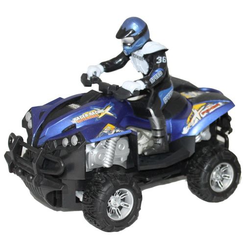 טרקטורון על שלט רחוק כביש/שטח ATV MADNESS קנה מידה 1:12 (מגוון צבעים)