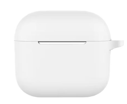 כיסוי סיליקון לאיירפודס 4    Airpods 4 מסילקון איכותי לבן 