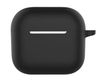 כיסוי סיליקון לאיירפודס 4   4 Airpods    מסילקון איכותי שחור