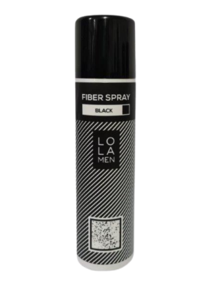 FIBER SPRAY | ספריי סיבים לולה מן למילוי השיער, לכיסוי מפרצים ומילוי שיער דליל (200 מ”ל)
