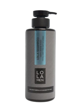 LOLA SHAMPOO | שמפו לשיער הראש ולזקן לגבר לולה מן (500 מ”ל)
