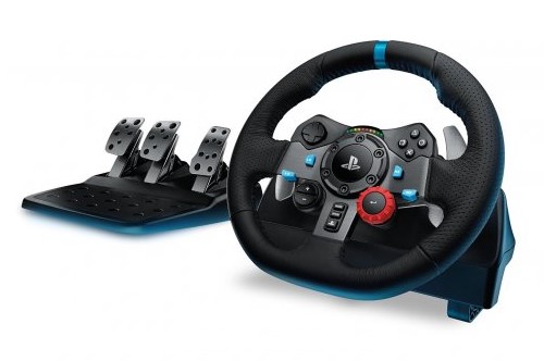 הגה מרוצים Logitech G29 Driving Force Racing Wheel PC / PS3 / PS4 / PS5