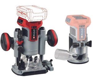 סט גופים רוטר + טרימר 18V דגם EINHELL TP-RO 18 Set Li BL-Solo