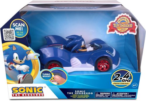 סוניק מכונית על שלט עם טורבו בוסט SONIC